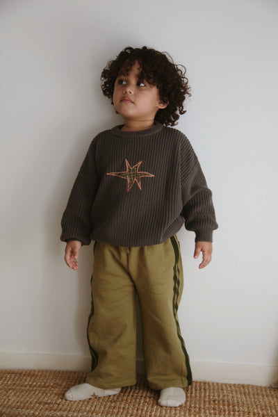 Ziggy Lou - Jumper | Charcoal Knitted Jumper Ziggy Lou 