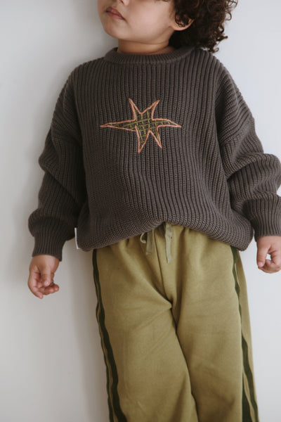 Ziggy Lou - Jumper | Charcoal Knitted Jumper Ziggy Lou 