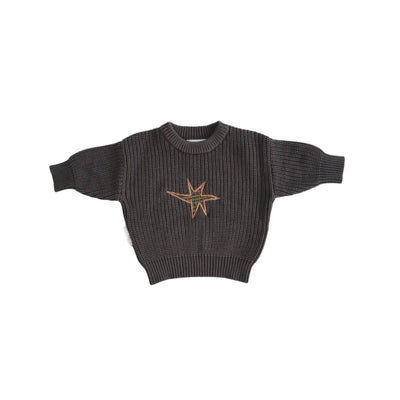 Ziggy Lou - Jumper | Charcoal Knitted Jumper Ziggy Lou 