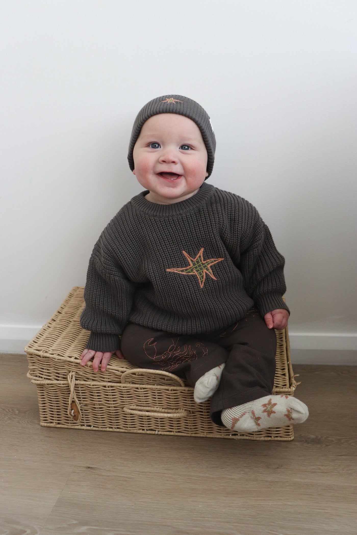 Ziggy Lou - Jumper | Charcoal Knitted Jumper Ziggy Lou 