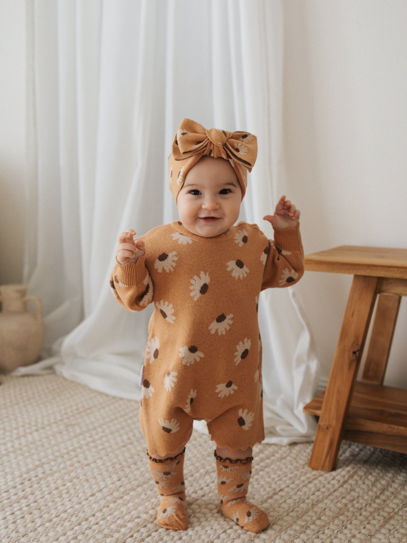 Ziggy Lou - Long Sleeve Playsuit | Hazel Playsuit Ziggy Lou 