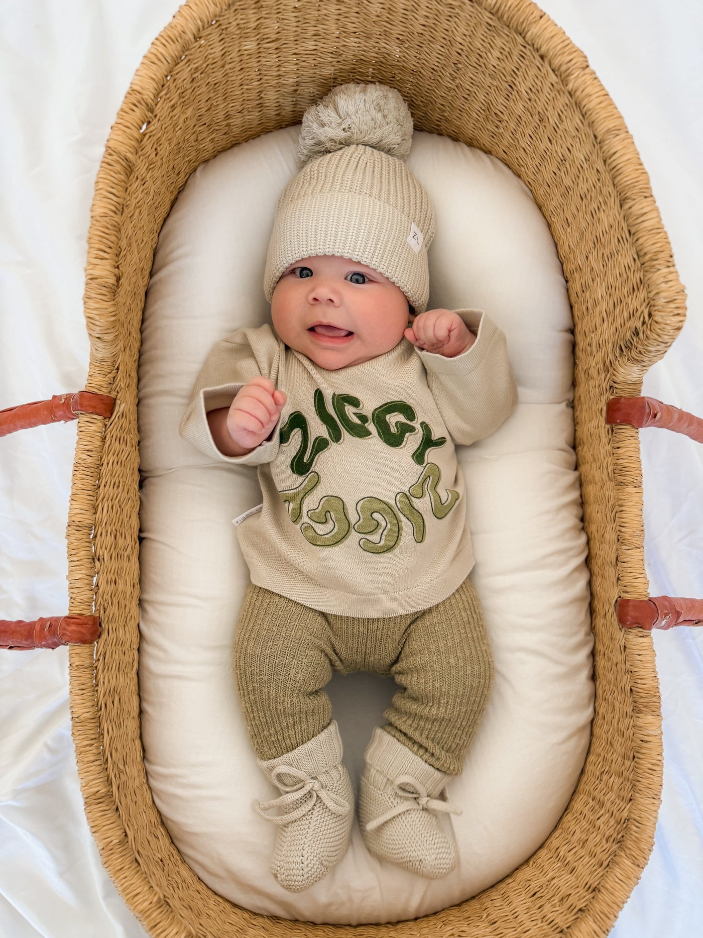 Ziggy Lou - Long Sleeve Tee | Moss Long Sleeve T-Shirt Ziggy Lou 