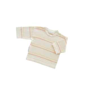 Ziggy Lou - Long Sleeve Tee | Vanilla Stripe