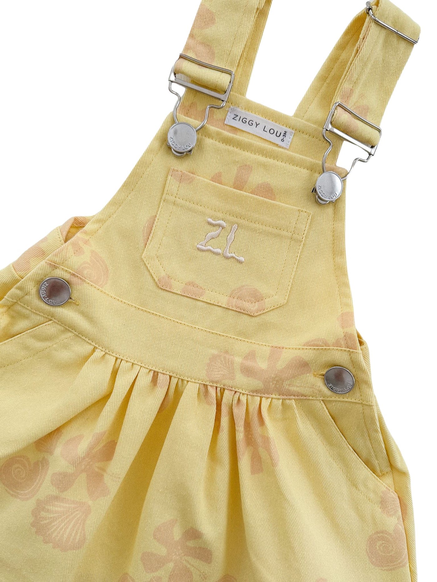 Ziggy Lou Pinafore - Seashells Sleeveless Dress Ziggy Lou 