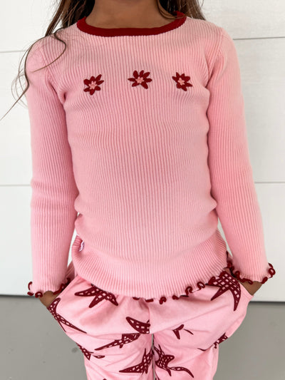 Ziggy Lou - Ribbed Top | Lola Long Sleeve Top Ziggy Lou 