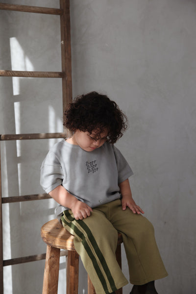 Ziggy Lou - Signature Tee | Gray Short Sleeve T-Shirt Ziggy Lou 