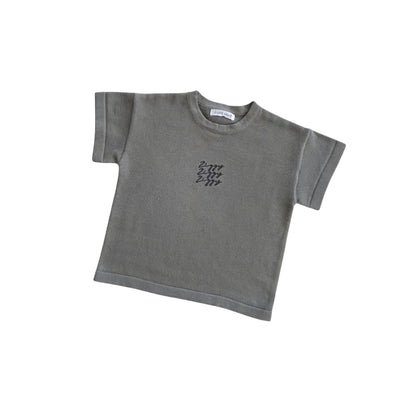 Ziggy Lou - Signature Tee | Gray Short Sleeve T-Shirt Ziggy Lou 