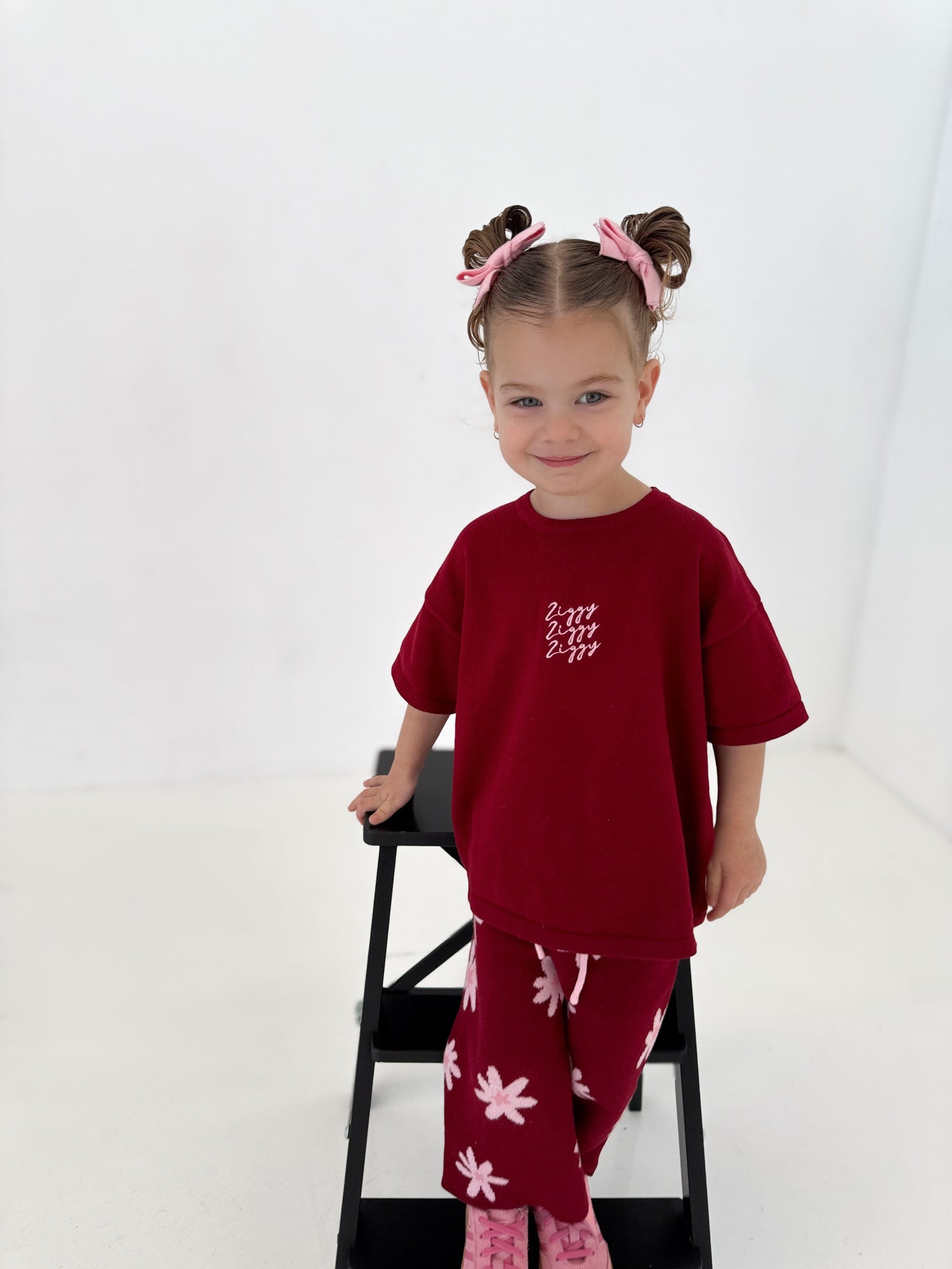Ziggy Lou - Signature Tee | Plum Short Sleeve T-Shirt Ziggy Lou 
