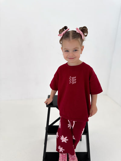 Ziggy Lou - Signature Tee | Plum Short Sleeve T-Shirt Ziggy Lou 