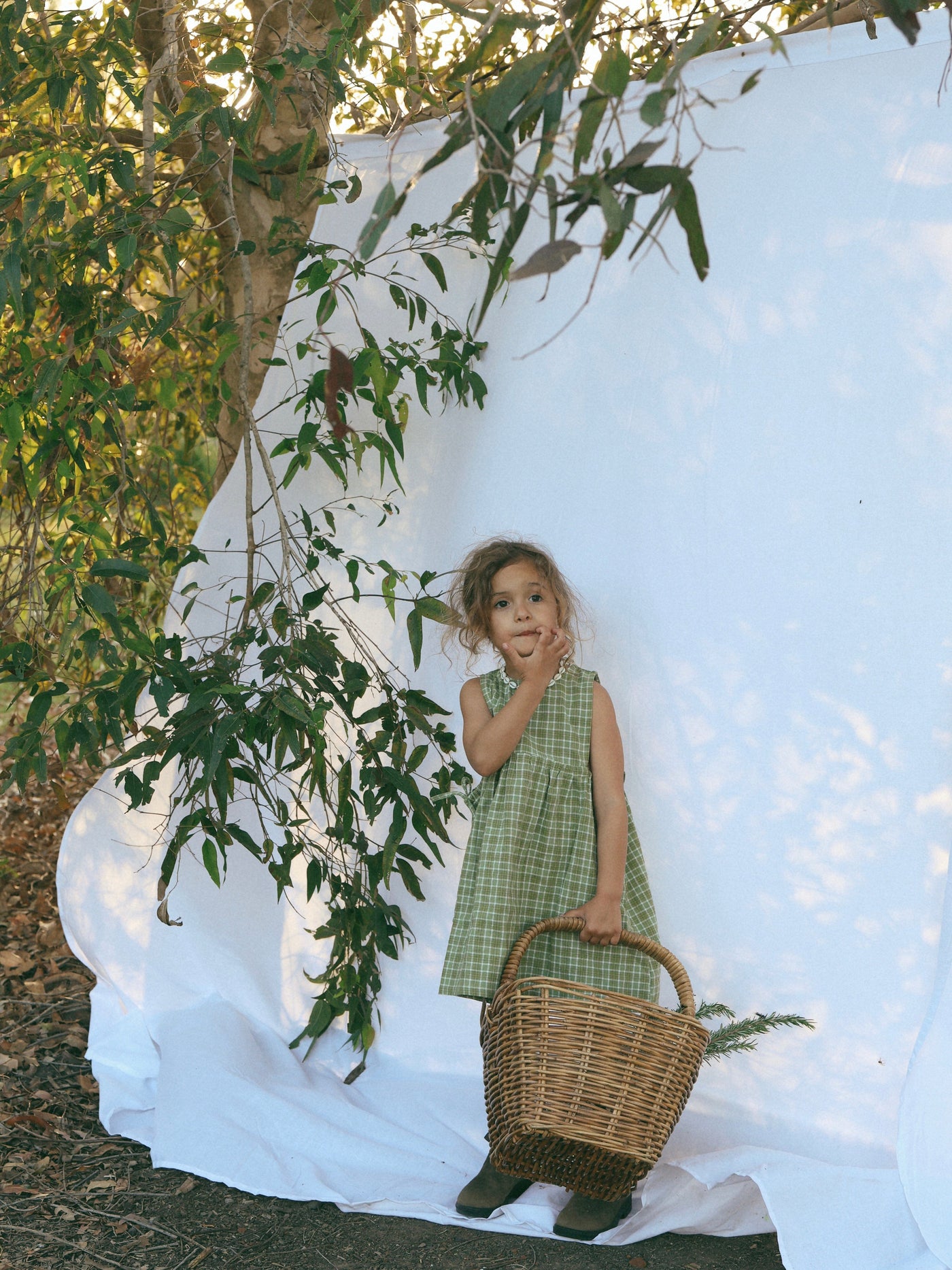 Ziggy Lou - Sofia Dress | Thyme Sleeveless Dress Ziggy Lou 