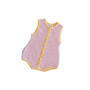 Ziggy Lou - Summer Bubble Romper | Clementine