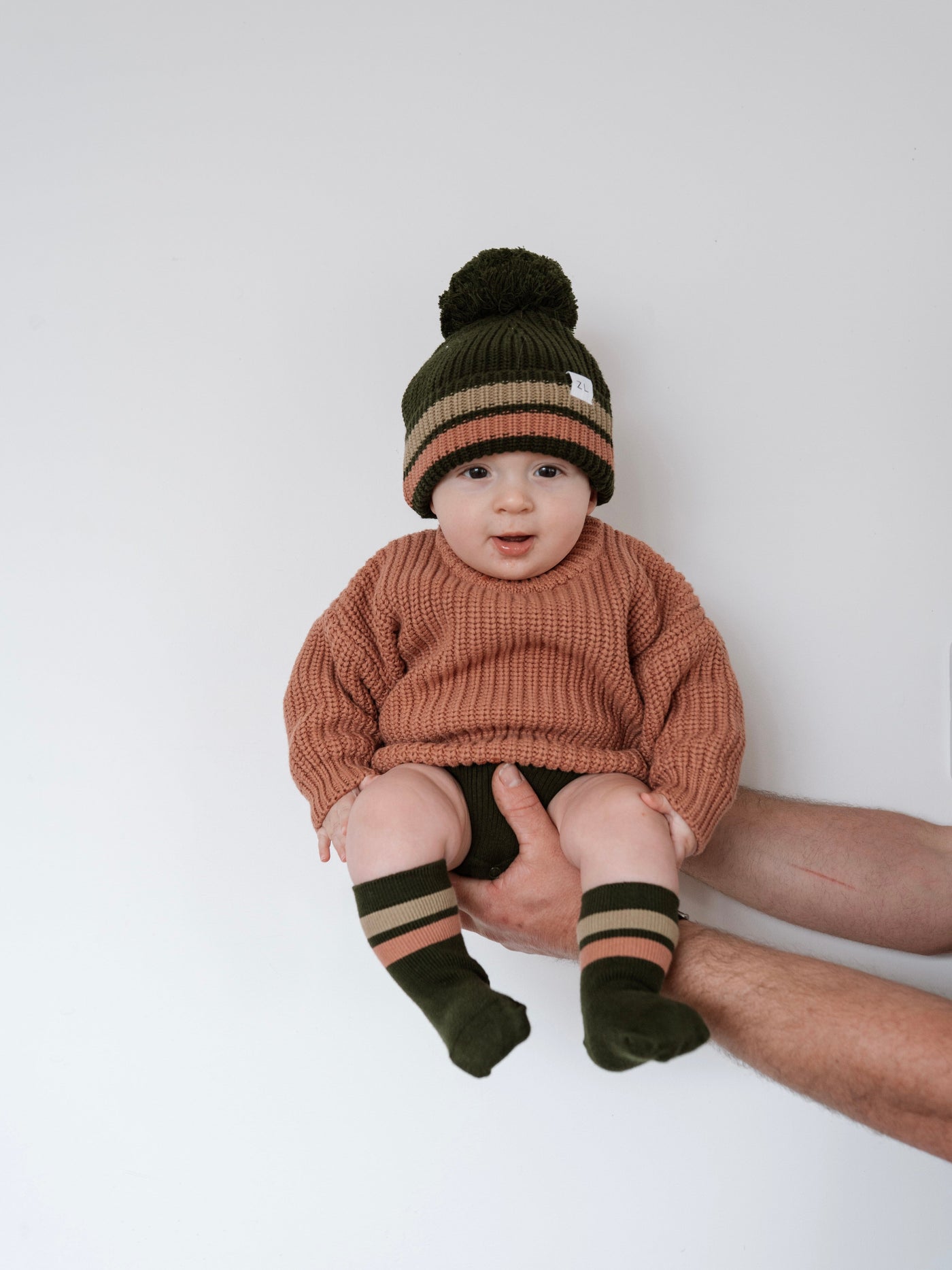 Ziggy Lou - Super Chunky | Terracotta Knitted Jumper Ziggy Lou 