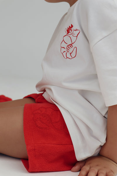 Ziggy Lou - Tee | Shawn The Prawn Short Sleeve T-Shirt Ziggy Lou 