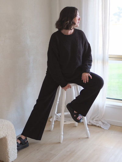 Ziggy Lou - Women's Zali Pants | Onyx Pants Ziggy Lou 