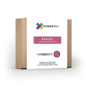 Connetix Tiles - Replacement Ball Pack 16pce | Pastel