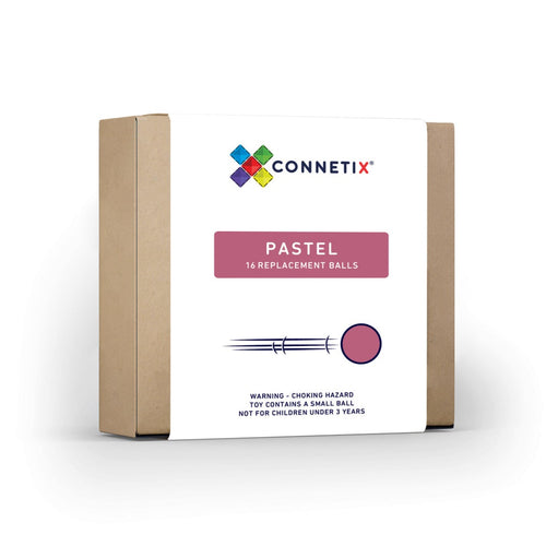 Connetix Tiles 16 Pc Replacement Ball Pack - Pastel