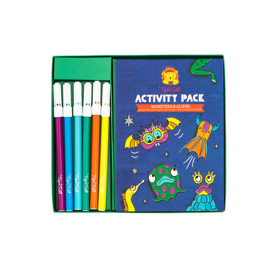 Activity Pack - Monsters And Aliens Arts & Crafts Tiger Tribe 