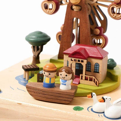 Adventures of Huckleberry Finn Music Box Musical Toy Wooderful Life 