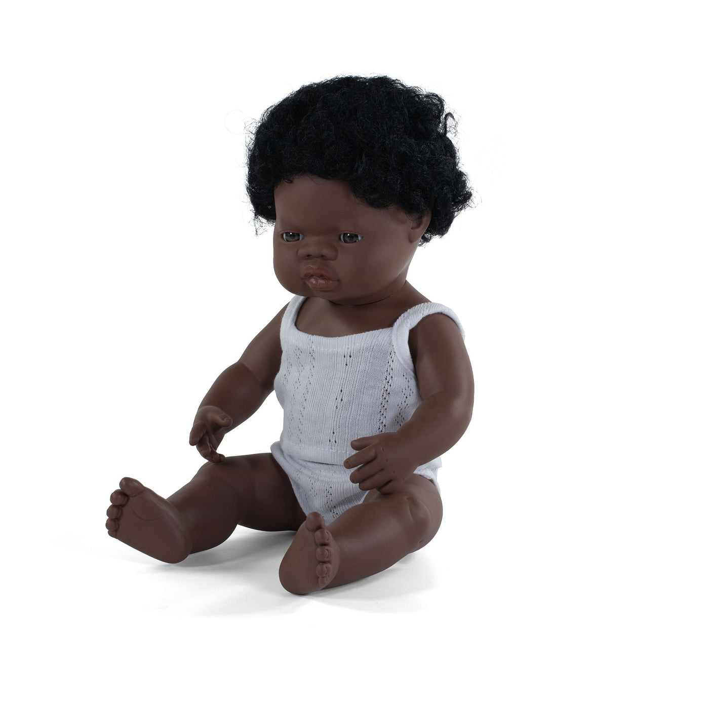 Baby Doll - African Boy 38cm Doll Miniland 