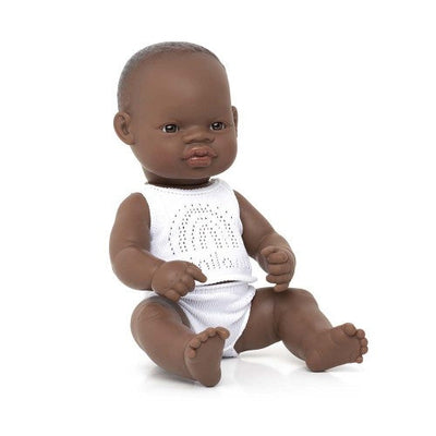 Baby Doll - African Girl 32cm Doll Miniland 