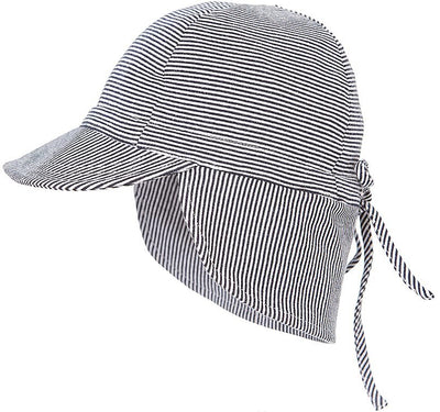 Baby Flap Cap - Periwinkle Hat Toshi 