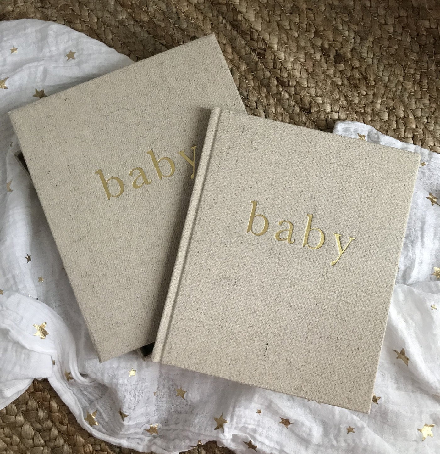 Baby Journal - The First Year Of You -Oatmeal Journal Write To Me 