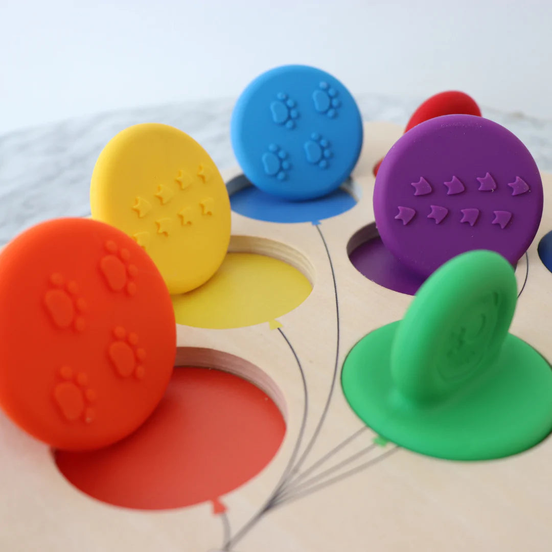 Balloon Colour Sorter Educational Toy Jellystone 