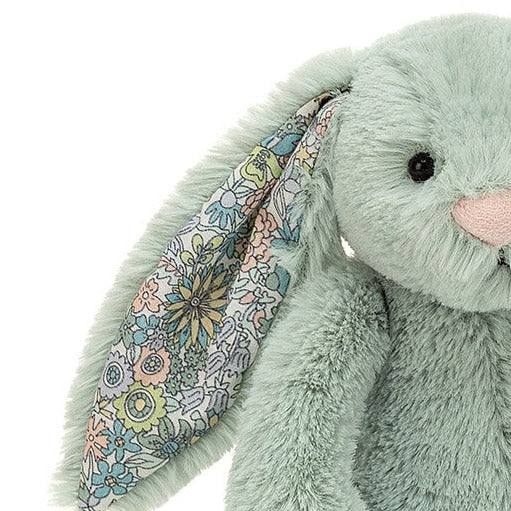 Jellycat Bashful Blossom - Sage Bunny Little (Small) - Retired