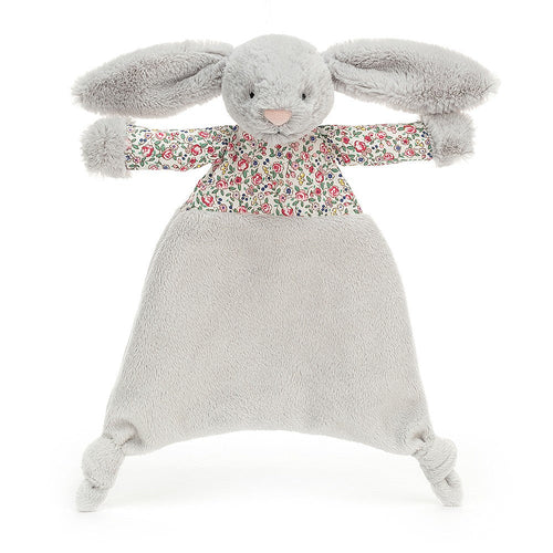 Jellycat Bashful Blossom - Silver Bunny Comforter