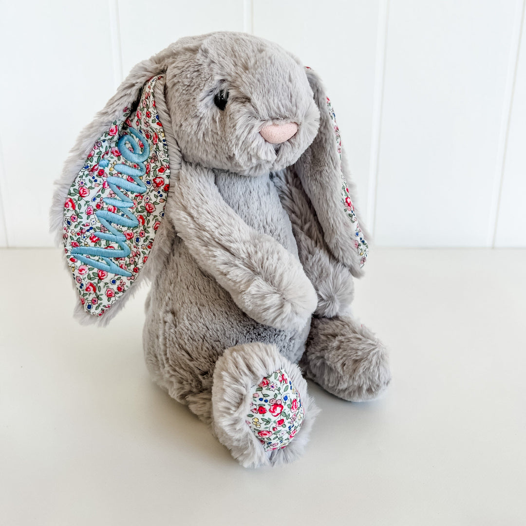 Jellycat Bashful Blossom - Silver Bunny Original (Medium) - Retired