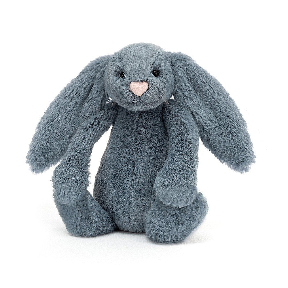 Bashful Dusky Blue Bunny Small Soft Toy Jellycat Australia