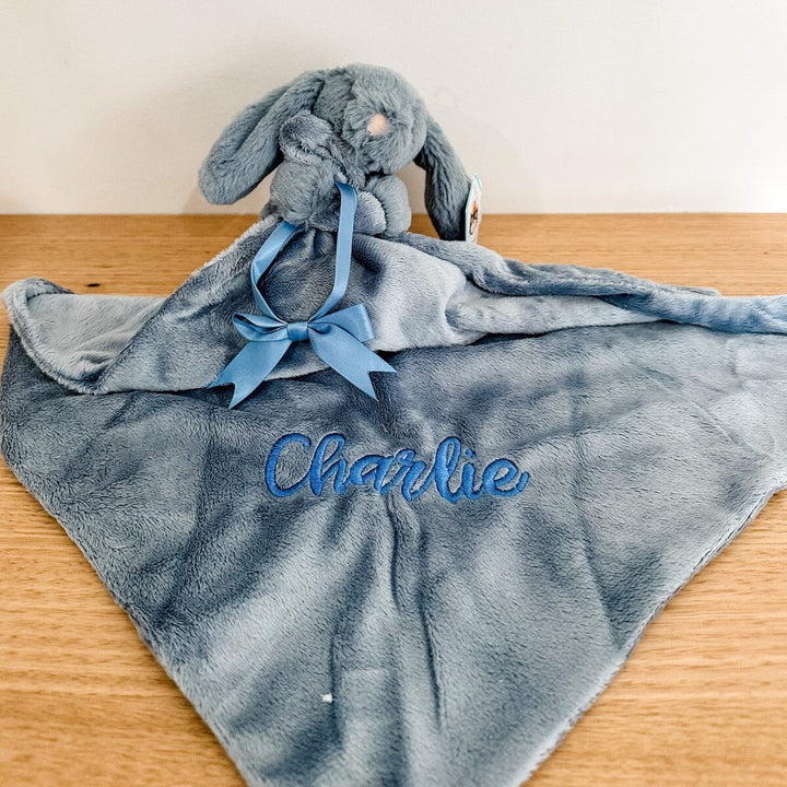 Jellycat Bashful Dusky Blue Bunny Soother Retired