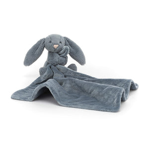 Jellycat Bashful - Dusky Blue Bunny Soother - Retired