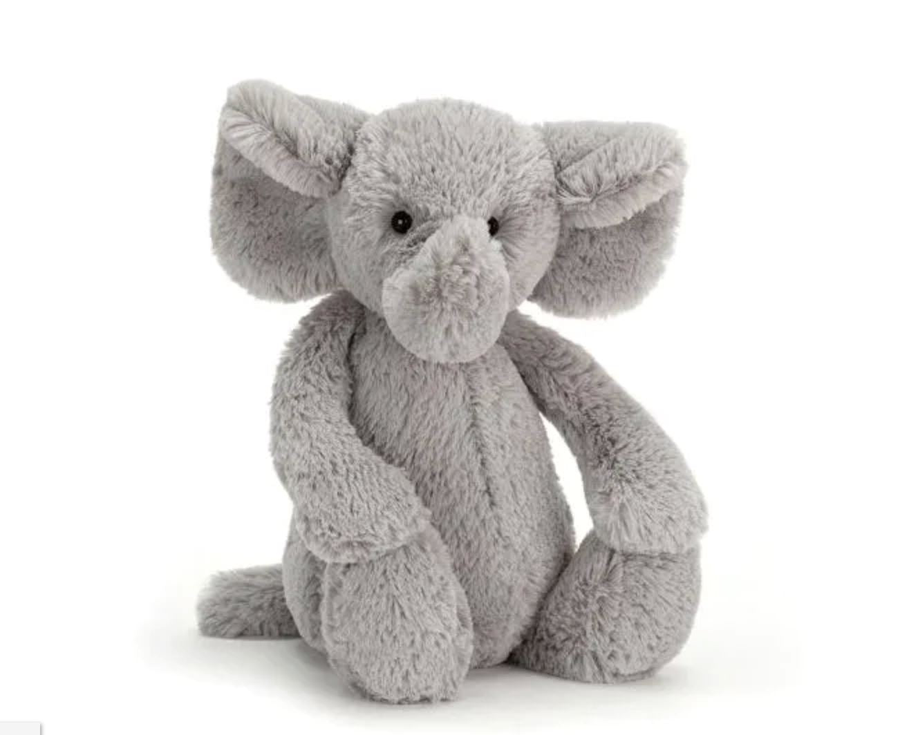 Bashful Elephant Medium Soft Toy Jellycat Australia