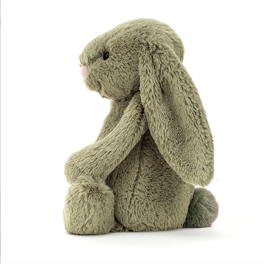 ぬいぐるみ  Medium Bashful Truffle Bunny Jellycat Bashful - Fern Bunny Original (Medium) - Retired