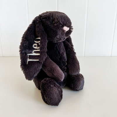 Bashful Inky Bunny Medium Soft Toy Jellycat 