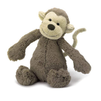 Bashful Monkey Medium Soft Toy Jellycat Australia
