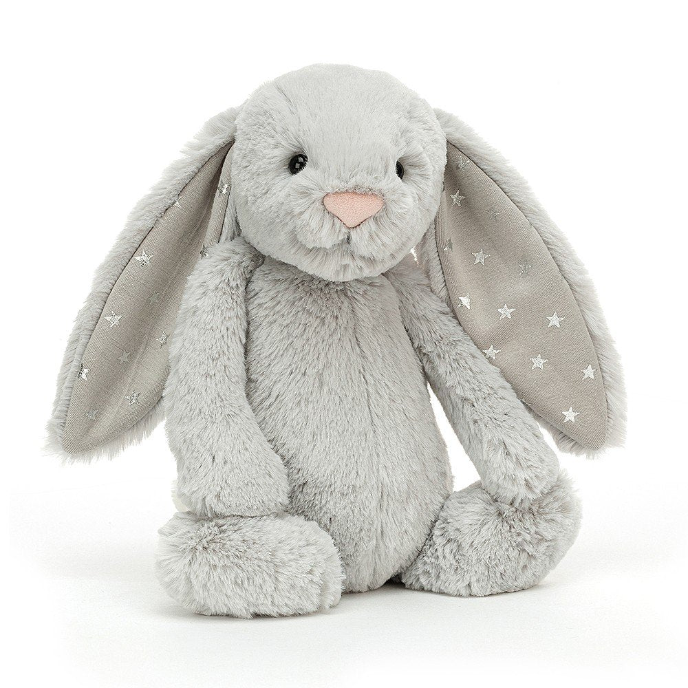 Bashful Shimmer Bunny Medium Soft Toy Jellycat Australia