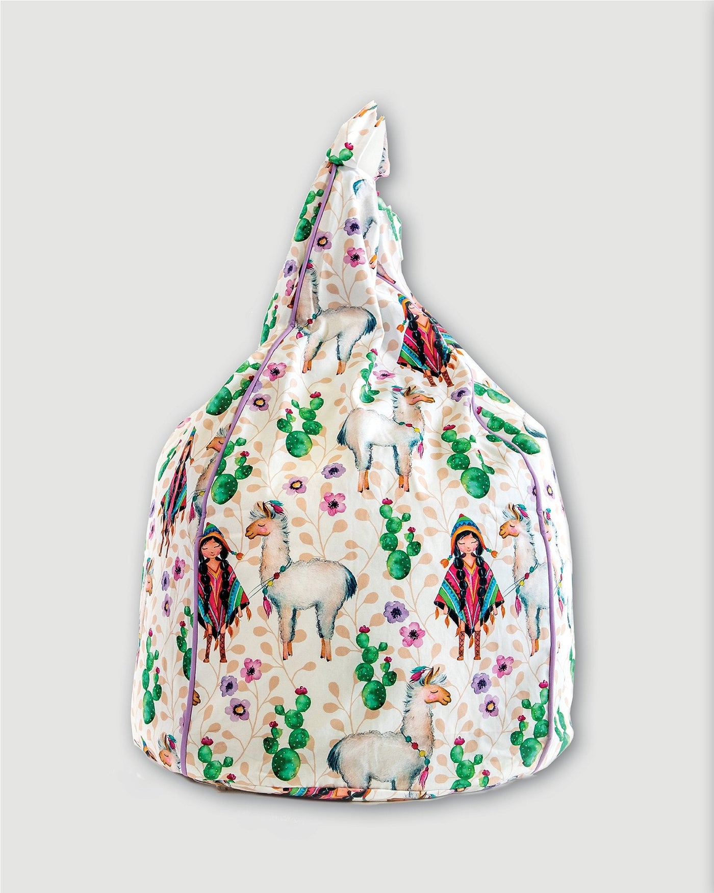 Bean Bag Cover - Peruvian Friends - Small Bean Bags Cocoon Couture 