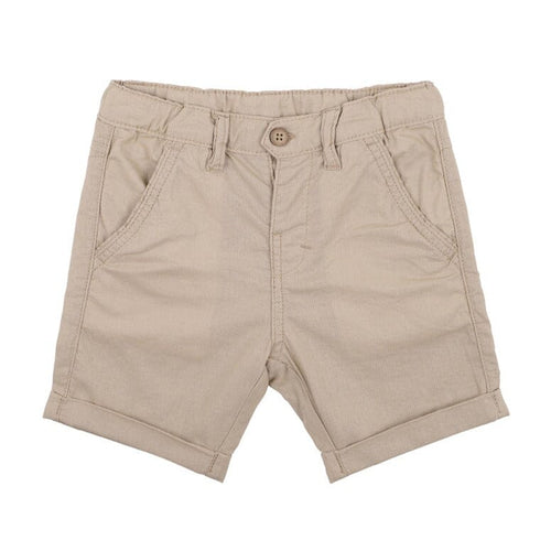 Bebe - Stone Linen Blend Shorts