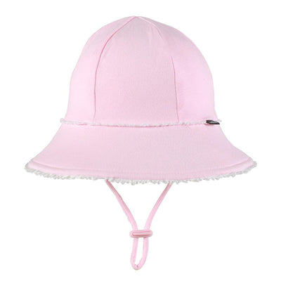 Bedhead - Baby Ruffle Trim Bucket Hat - Blush Hats Bedhead 