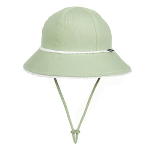 Bedhead - Kids Ponytail Trim Bucket Hat Khaki