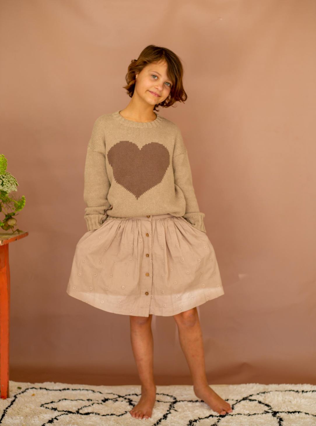 Big Love Jumper - Natural Linen Knitted Jumper Bella & Lace 