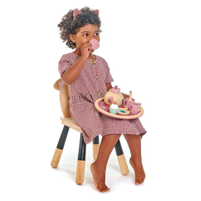 Birdie Tea Set Wooden Toy Tender Leaf Toys 