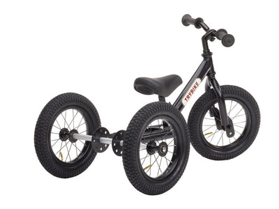 Black Steel Trybike with Black Seat & Grips (3 Wheel) Bike Trybike 