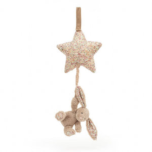 Jellycat - Blossom Bea Beige Bunny Musical Pull