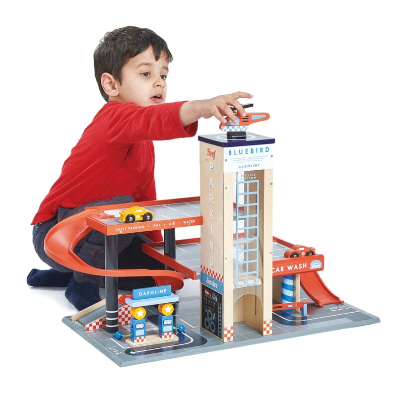 Blue Bird Service Station Playsets Tender Leaf Toys 