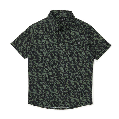 Boom Shirt - Green/Black Short Sleeve Shirt Alphabet Soup 
