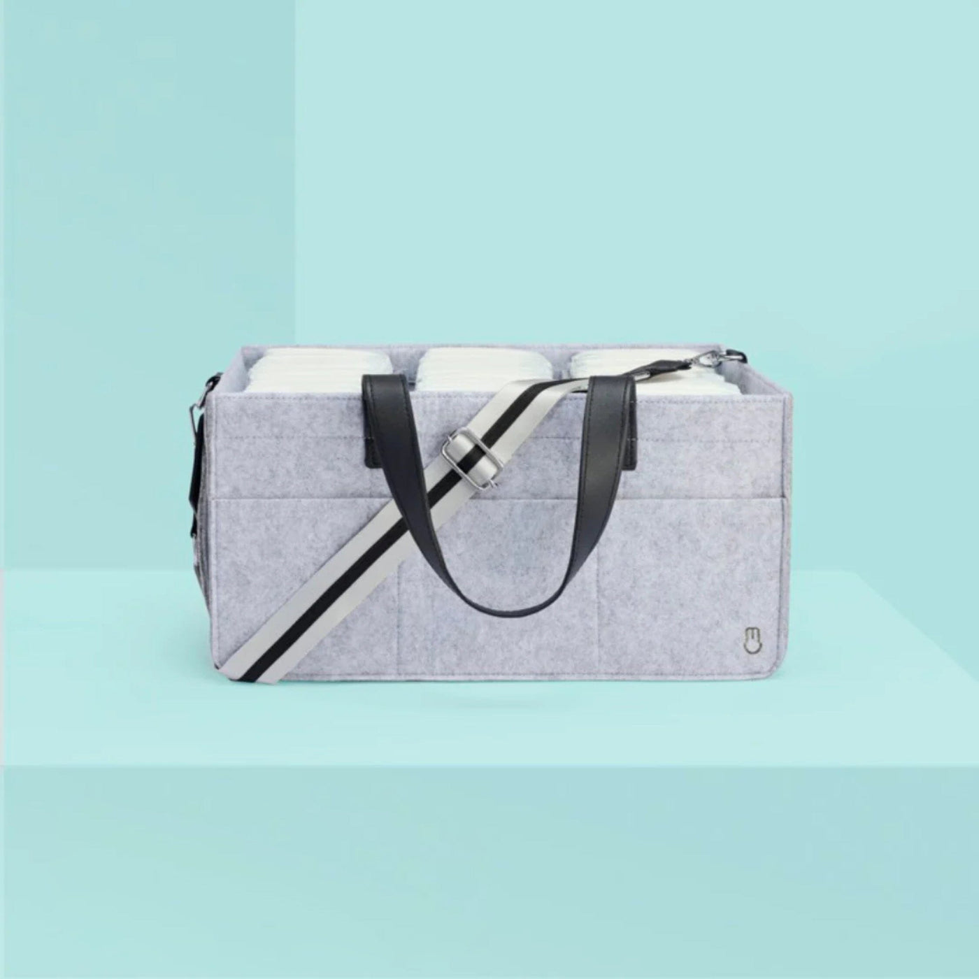 Bunnie Caddie - Grey Nappy Bags Bunnie Caddie 