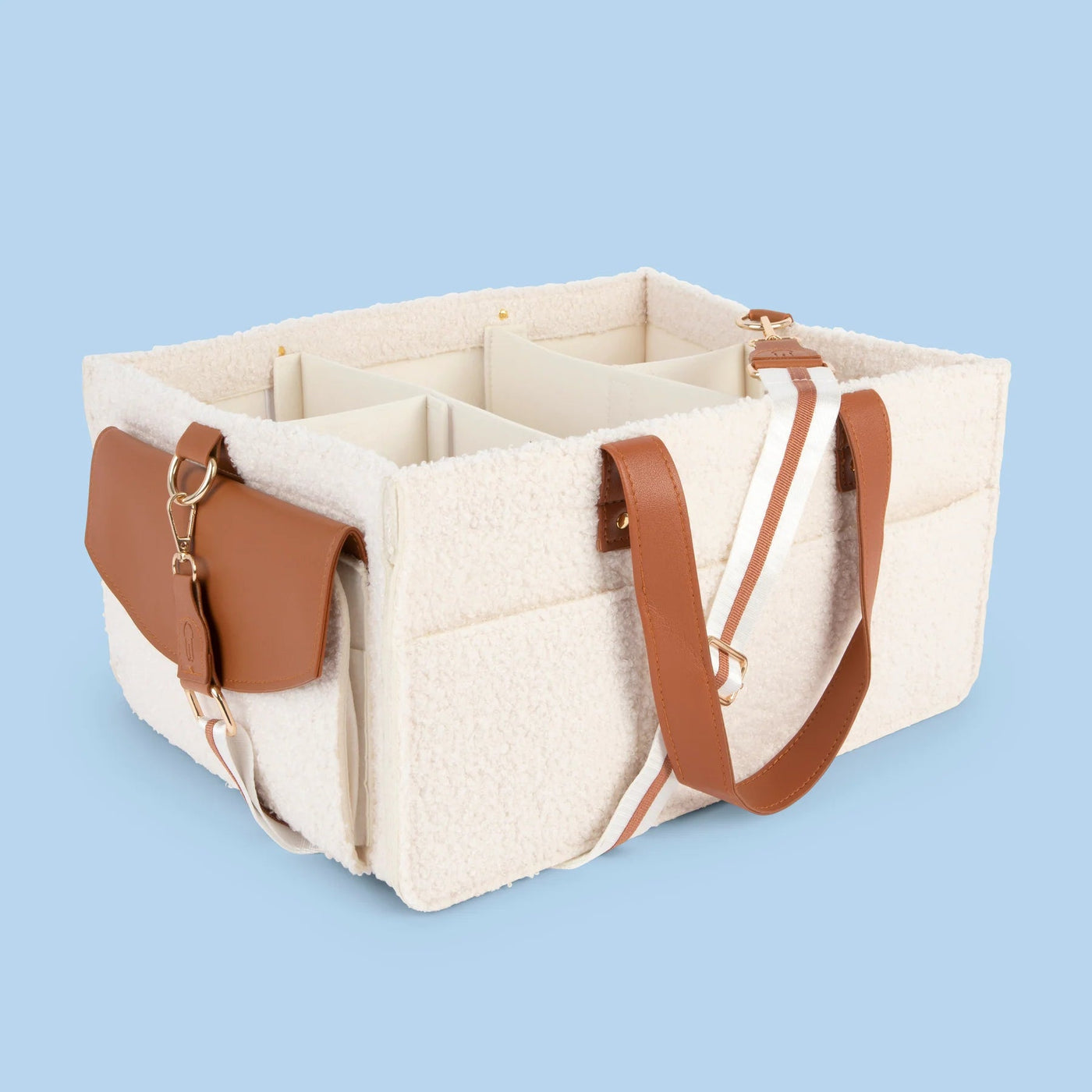 Bunnie Caddie - Teddy Cream Nappy Bags Bunnie Caddie 